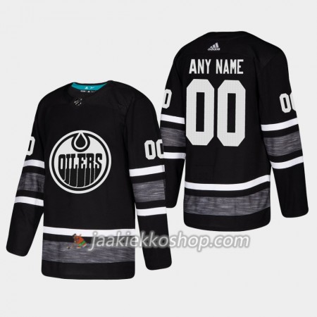 Miehille NHL Edmonton Oilers Pelipaita Custom Musta 2019 All-Star Adidas Authentic
